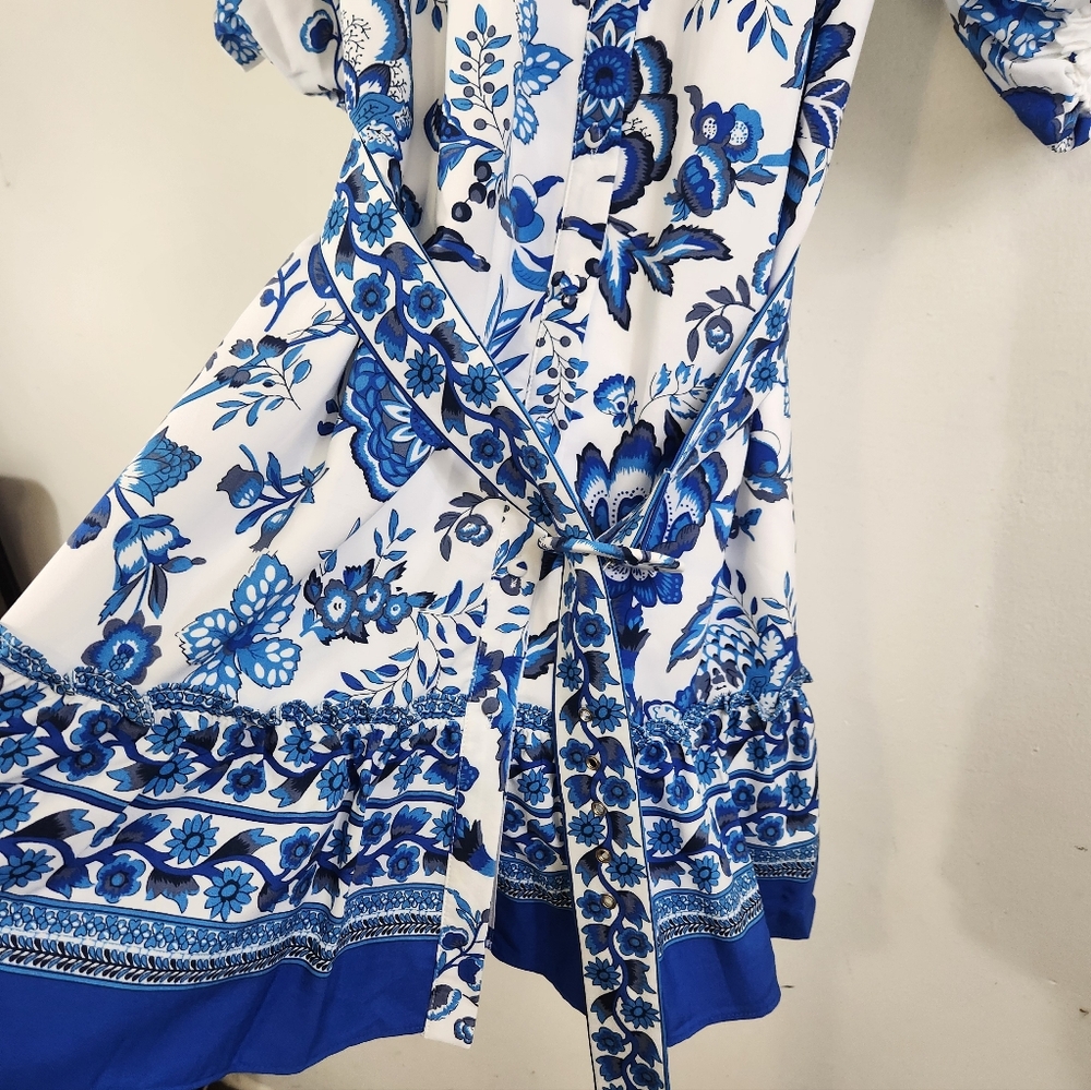 SugarLips Floral Puff Sleeve Dress - Picture 5 of 9